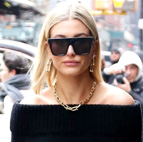 hailey baldwin sunglasses